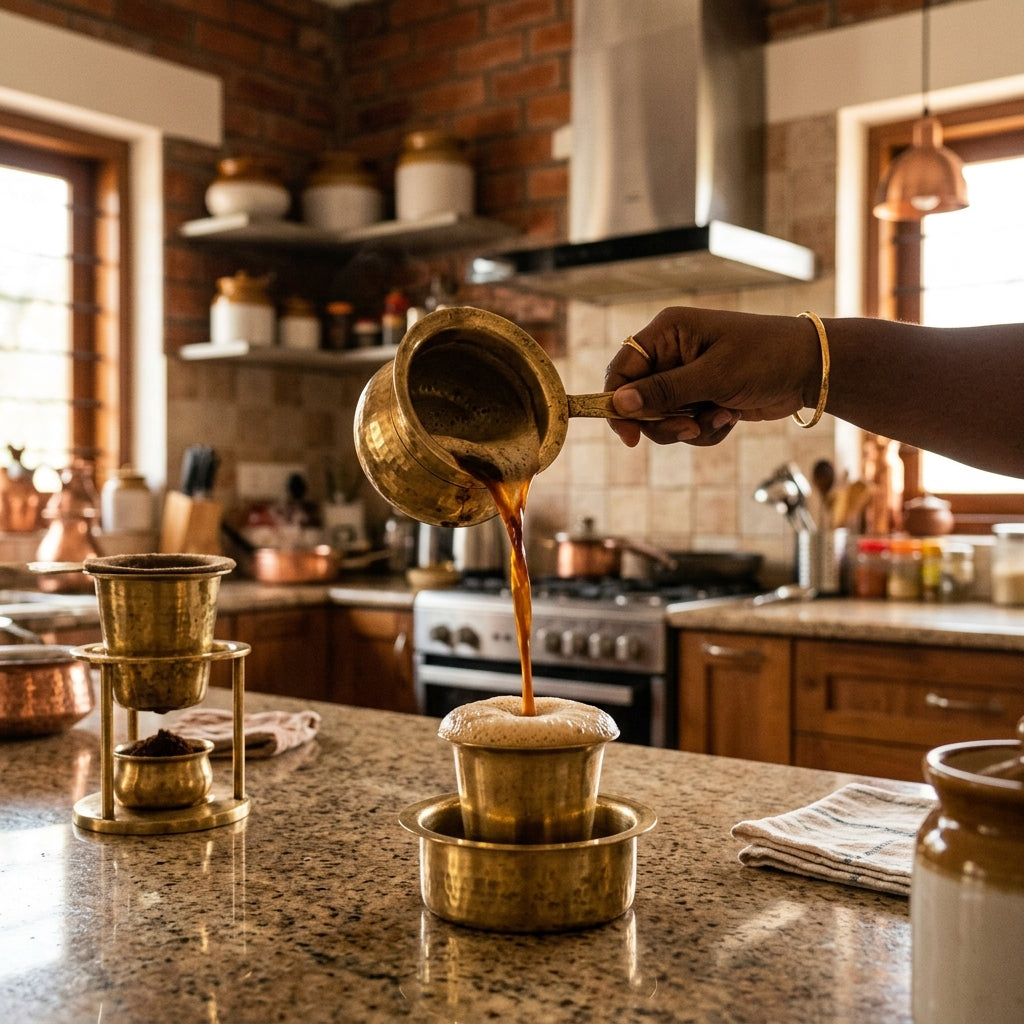 South Indian Filter Coffee: The Ritual That Grounded Us