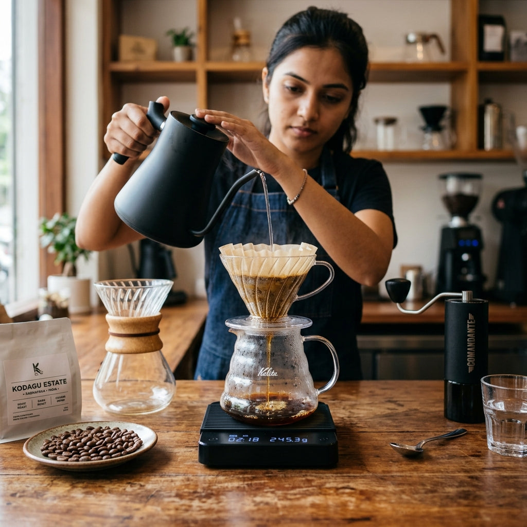 Brewing South Indian Single Origins: A Pour-Over Guide